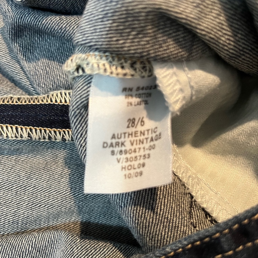 Gap vintage dark denim skirt - Picture 3 of 5